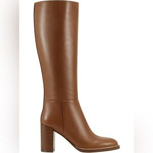 Marc Fisher $200 Elegant Brown Leather Knee-High Boots